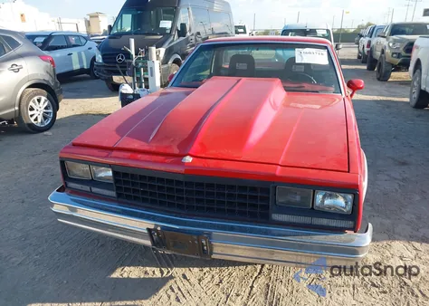 1983 Chevrolet El Camino из США, поврежденный, VIN 1GCCW80H5DR253378